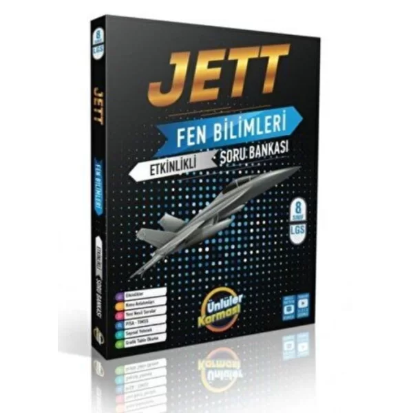 8. Sınıf Jett Fen Bilimleri Etkinlikli Soru Bankası