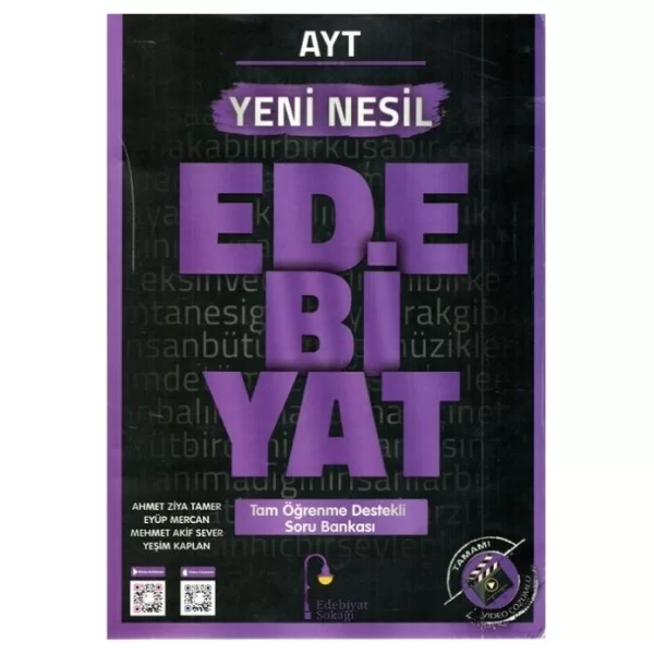 AYT Edebiyat Yeni Nesil Soru Bankası Edebiyat Sokağı Yayınları