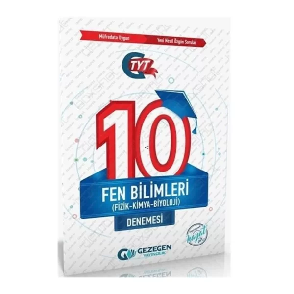 TYT Fen Bilimleri 10 Denemesi Gezegen Yayıncılık