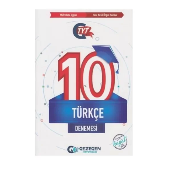 TYT Türkçe 10 Denemesi Gezegen Yayıncılık