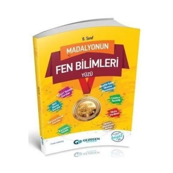 8. Sınıf Fen Bilimleri Madalyonun Yüzü Gezegen Yayıncılık