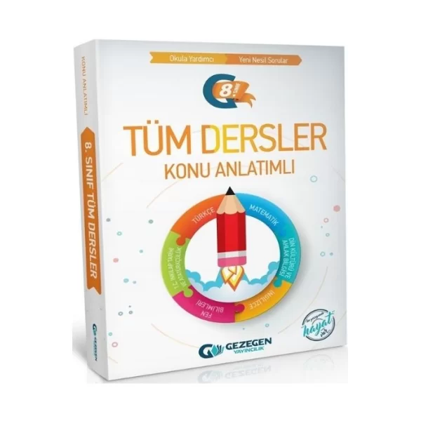 8. Sınıf Tüm Dersler Konu Anlatımlı Gezegen Yayıncılık