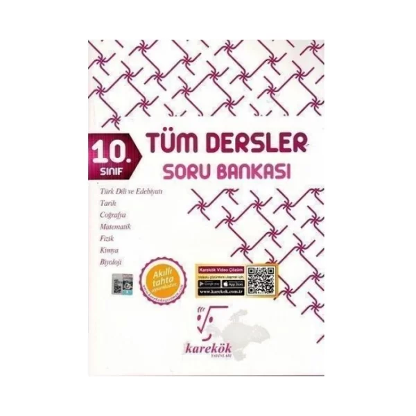 10. Sınıf Tüm Dersler Soru Bankası Karekök Yayınları