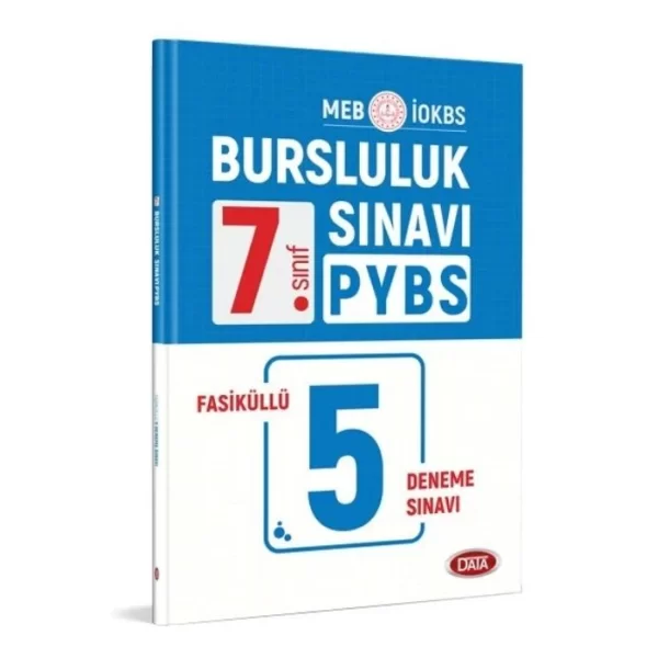 7. Sınıf PYBS Bursluluk Sınavı 5 Deneme Sınavı Data Yayınları