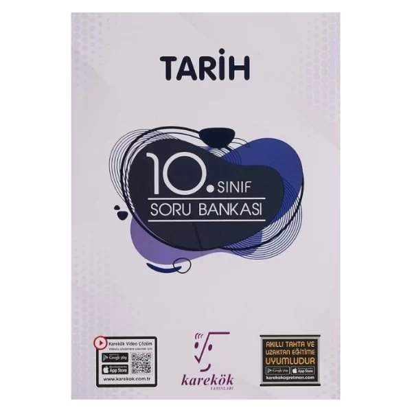 10. Sınıf Tarih Soru Bankası Karekök Yayınları