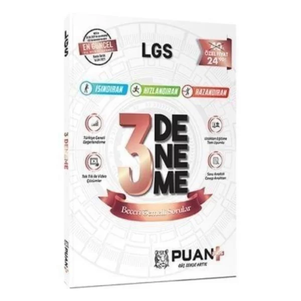 8. Sınıf LGS 3 Deneme Puan Yayınları