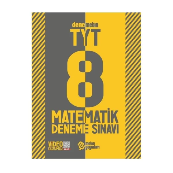 Metin Yayınları TYT Matematik 8 Deneme