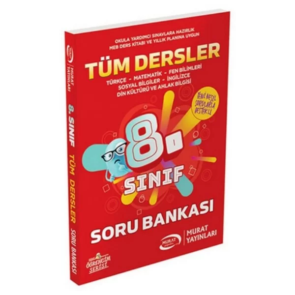 8. Sınıf Tüm Dersler Soru Bankası Murat Yayınları