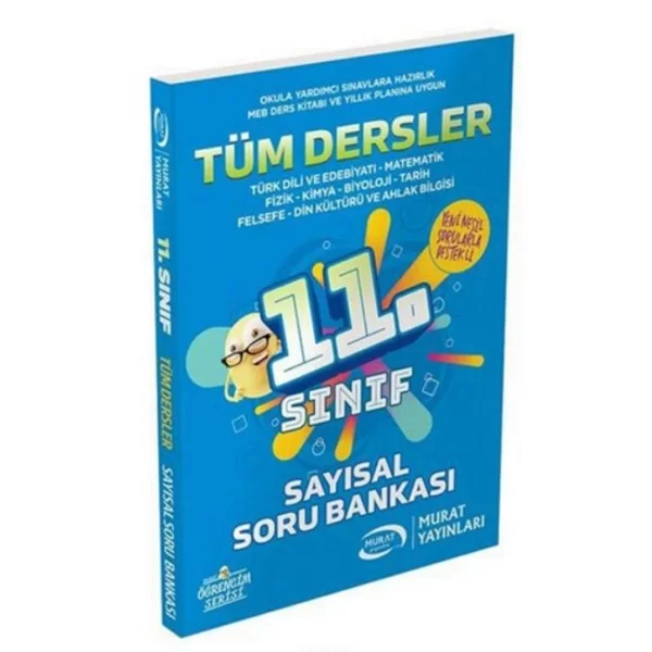 11. Sınıf Sayısal Tüm Dersler Soru Bankası Murat Yayınları