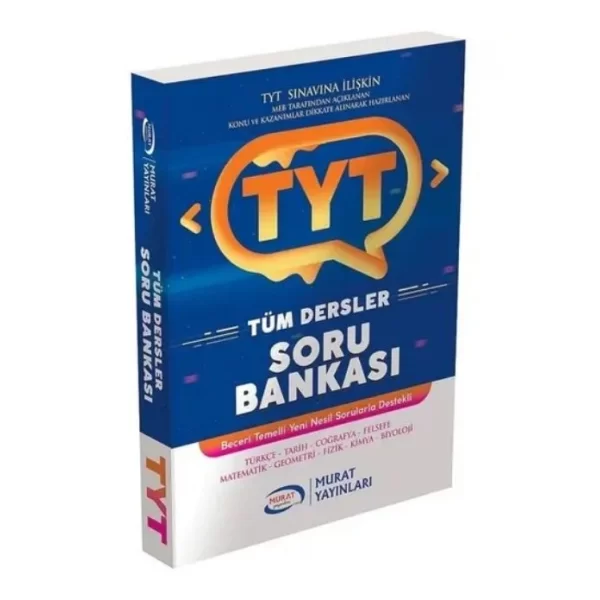 TYT Tüm Dersler Soru Bankası Murat Yayınları