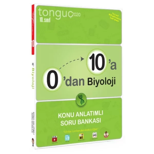 0`dan 10`a Biyoloji Konu Anlatımlı Soru Bankası Tonguç Akademi