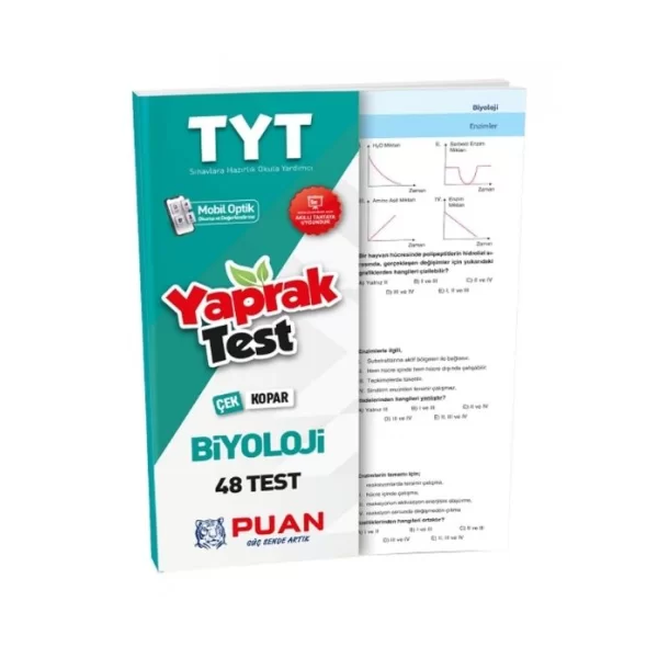 TYT Biyoloji Yaprak Test Puan Yayınları