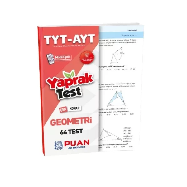 TYT AYT Geometri Akıllı Test Puan Yayınları