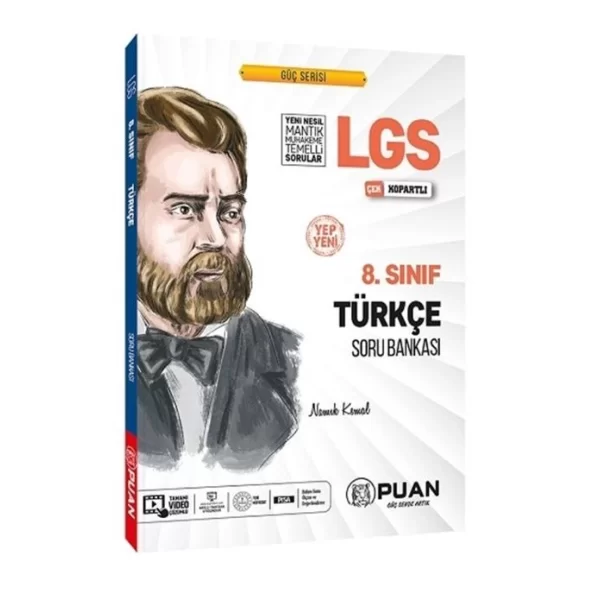 8. Sınıf LGS Türkçe Soru Bankası Puan Yayınları