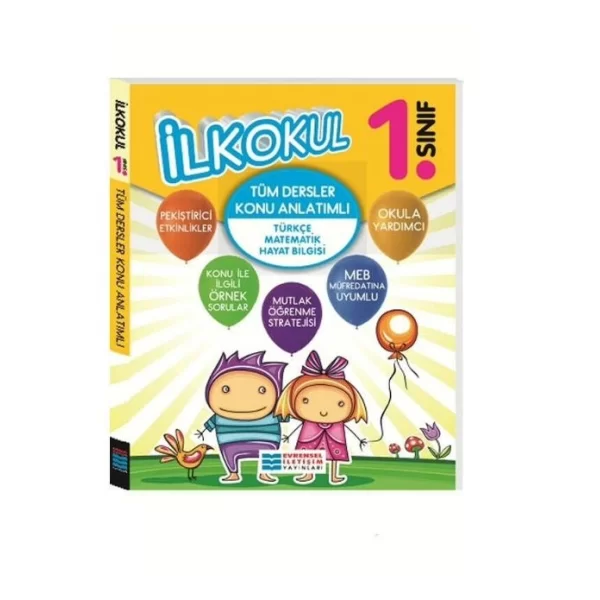 1. Sınıf Tüm Dersler Konu Anlatımlı Evrensel İletişim Yayınları