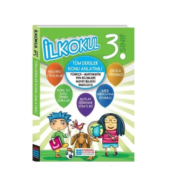 3. Sınıf Tüm Dersler Konu Anlatımlı Evrensel İletişim Yayınları