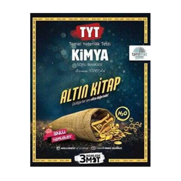 TYT Kimya Altın Kitap Tamamı Video Çözümlü Soru Bankası Tammat Yayıncılık