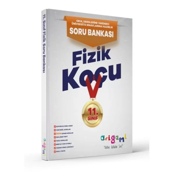 11.Sınıf Origami Fizik Koçu Soru Bankası Tammat Yayıncılık