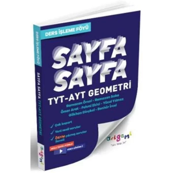 TYT-AYT Geometri Ders İşleme Föyü Tammat Yayıncılık