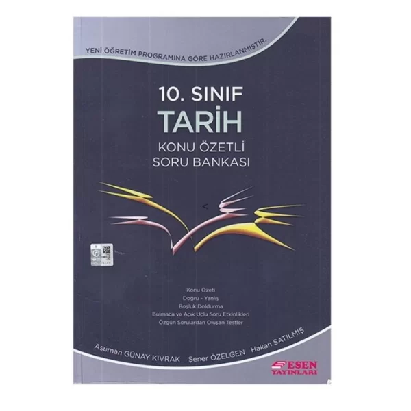 10. Sınıf Tarih Konu Özetli Soru Bankası Esen Yayınları