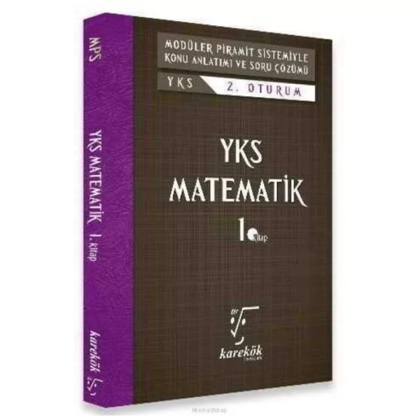 YKS 2. Oturum Matematik 1. Kitap Karekök Yayınları