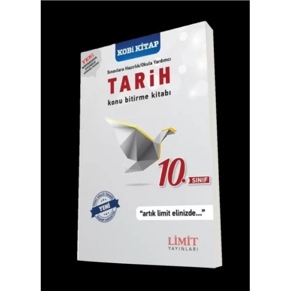 10. Sınıf Tarih Konu Bitirme Kitabı Limit Yayınları