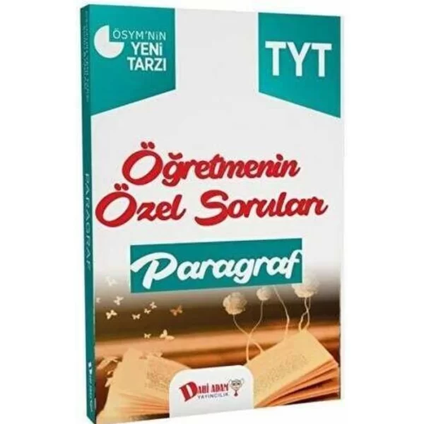 YKS TYT Öğretmenin Özel Soruları Paragraf Soru Bankası Dahi Adam Yayınları