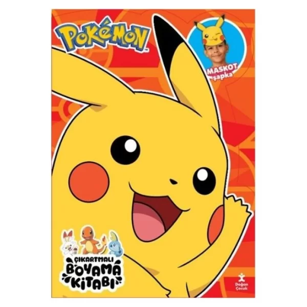 POKEMON MASKOTLU BOYAMA KİTABI