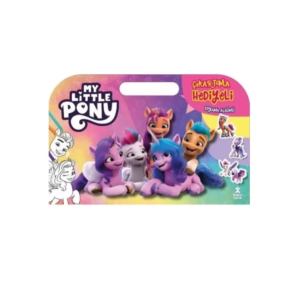 MY LITTLE PONY ÇIKARTMA HEDİYELİ BOYAMA