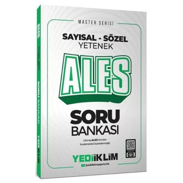 2025 ALES Sayısal Sözel Yetenek Soru Bankası Yediiklim Yayınları