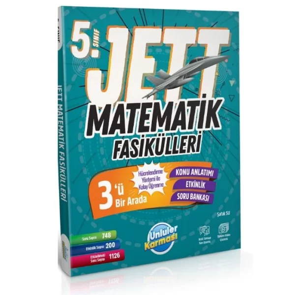 Ünlüler Karması 5. Sınıf Matematik JETT Fasikülleri