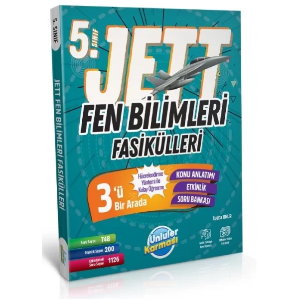 Ünlüler Karması 5. Sınıf Jett Fen Bilimleri Fasikülleri