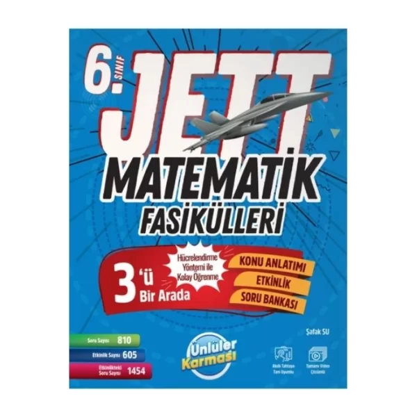 Ünlüler Karması 6. Sınıf Jett Matematik Fasikülleri