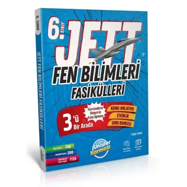 Ünlüler Karması 6. Sınıf Jett Fen Bilimleri Fasikülleri