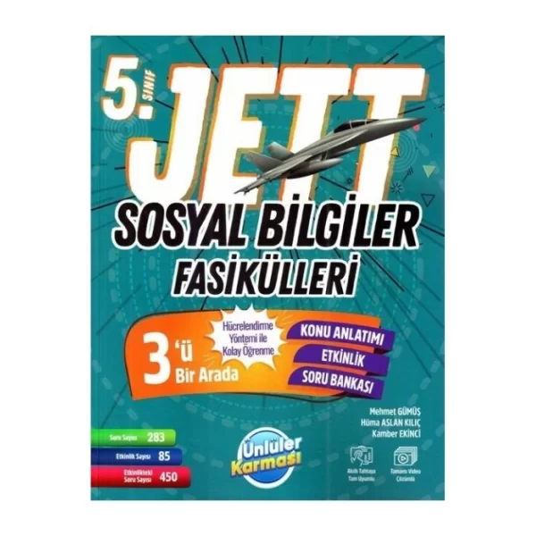 Ünlüler Karması 5. Sınıf Sosyal Bilgiler JETT Fasikülleri