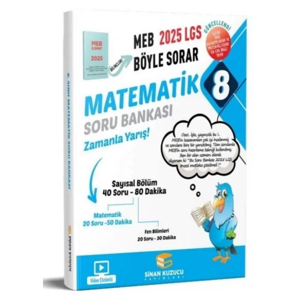 Sinan Kuzucu Yayınları 8. Sınıf Matematik Soru Bankası