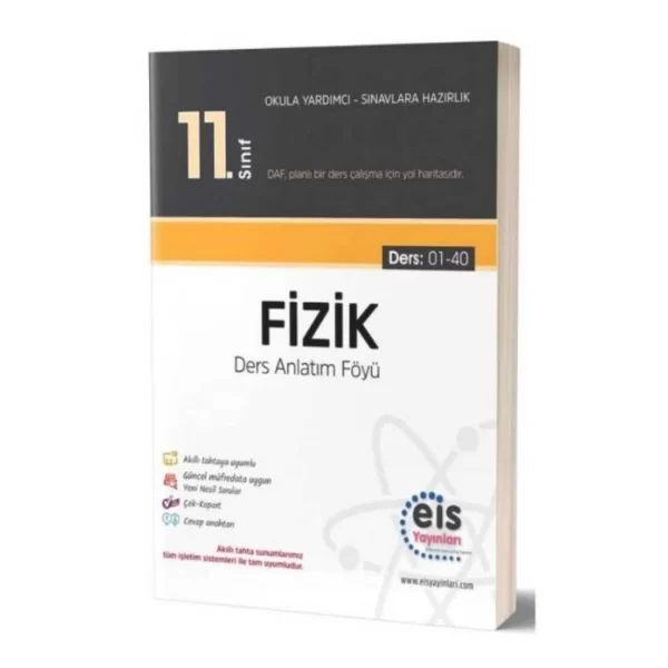 11. Sınıf Fizik Ders Anlatım Föyü EİS Yayınları