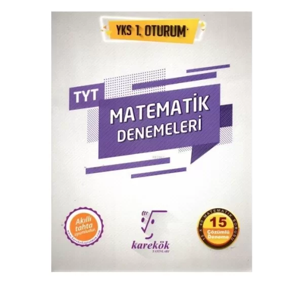 Karekök Yayınları TYT Matematik 15 Çözümlü Deneme