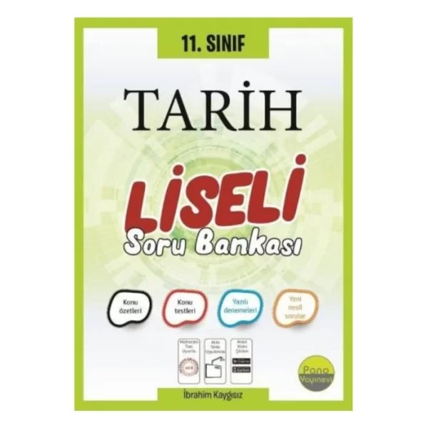 11. Sınıf Tarih Liseli Soru Bankası Pano Yayınları