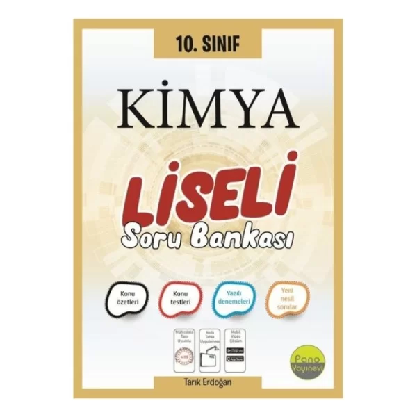 10. Sınıf Kimya Liseli Soru Bankası Pano Yayınları