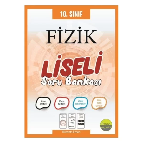 10. Sınıf Fizik Liseli Soru Bankası Pano Yayınları