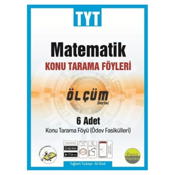 TYT Matematik Konu Tarama Föyleri Ölçüm Serisi 6 Fasikül Pano Yayınları