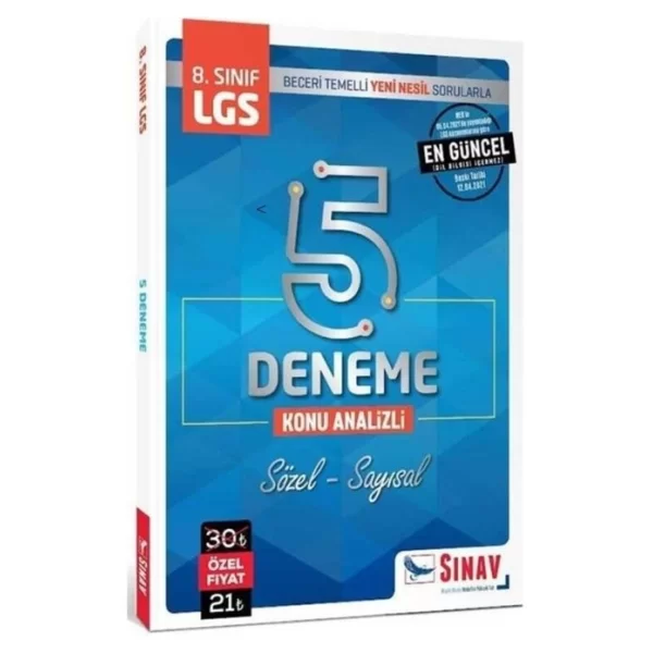 LGS 5 Deneme Kitabı Konu Analizli Sınav Yayınları