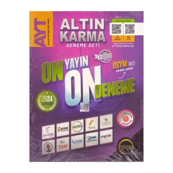 Altın Karma 2024 AYT 10+1 Karma Deneme