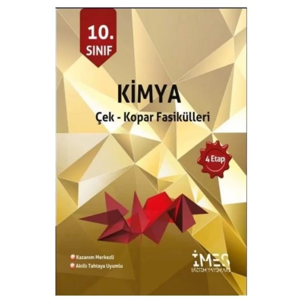 10. Sınıf Kimya Çek Kopar Fasikülleri İMES Eğitim Yayınları