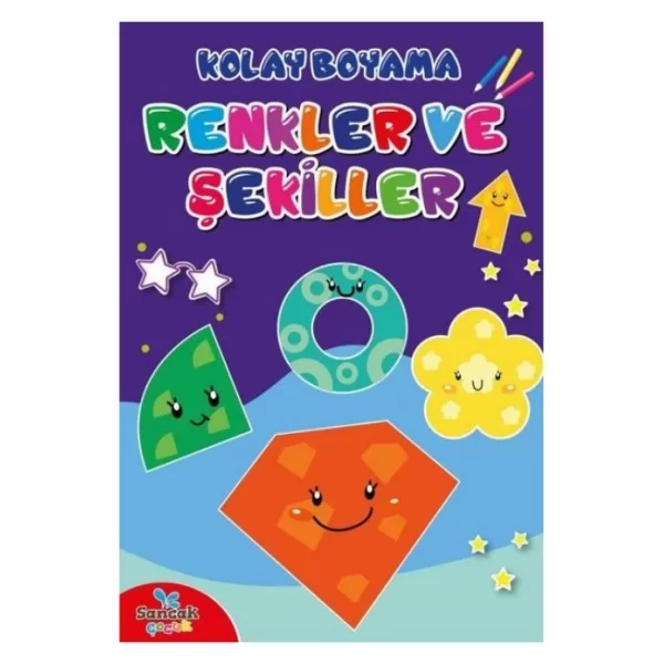 BOYAMA ZAMANI ŞİRİN BOYAMA RENKLER VE ŞEKİLLER