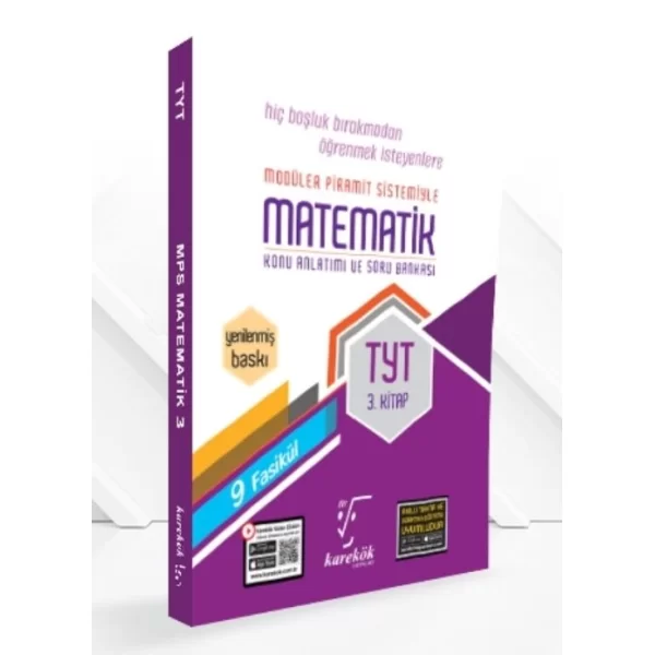 TYT Matematik 3.Kitap MPS Karekök Yayınları