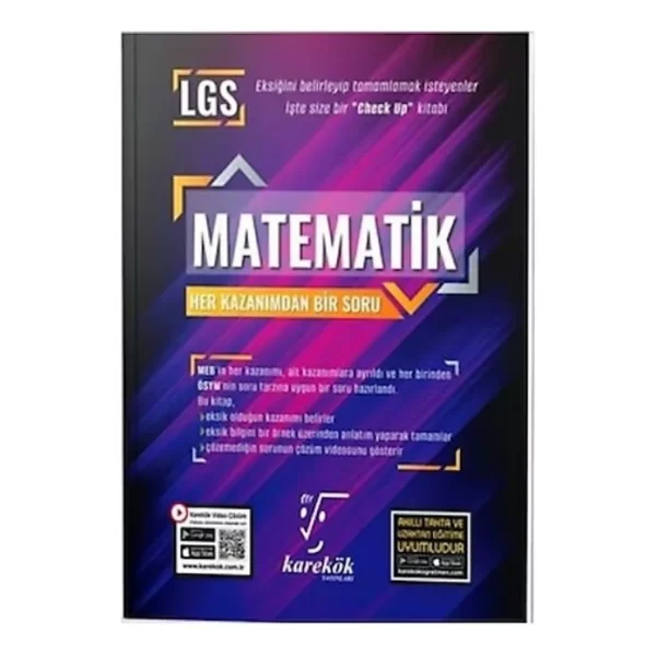 Karekök Yayıncılık 8. Sınıf Her Kazanımdan Bir Soru Matematik