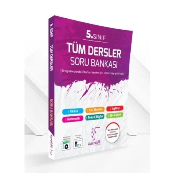 5. Sınıf Tüm Dersler Soru Bankası Karekök Yayınları