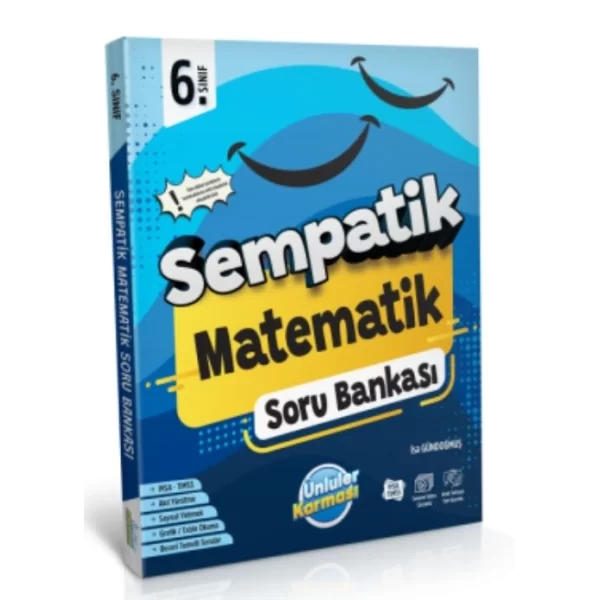 Ünlüler Karması Sempatik 6. Sınıf Matematik Soru Bankası